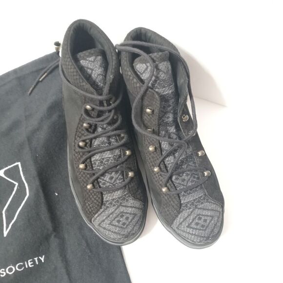 Cobra Society black suede sneakers size 37/7 - Picture 5 of 10